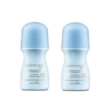 Imagem de Desodorante Giovanna Baby Roll On Blue 50ml 2 Unidades