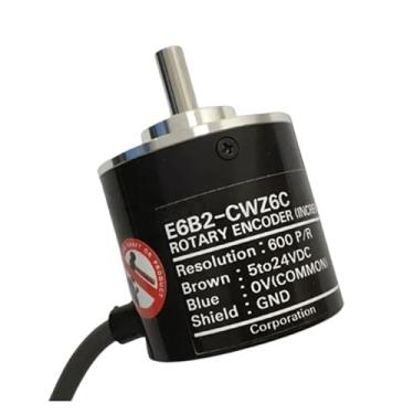Imagem de Codificador rotativo E6B2-CWZ6C 10 20 30 40 60 100 200 300 360 400 500 600 1000 1024 1800 2000 2500P/R 5-24V Codificador rotativo (cor: 24 V 500PR)