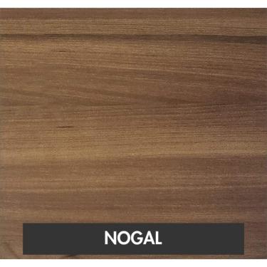 Imagem de Estante Multiuso 146cmx80cm com 4 Prateleiras Kuadra Compace Nogal