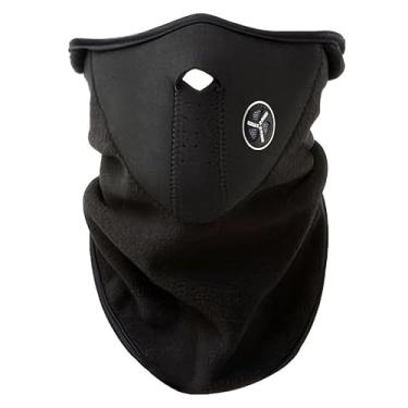 Imagem de [1 máscara de esqui] 1 peça máscara de esqui respirável outono inverno, touca de ciclismo, capa de cabeça de esportes de inverno (preto)