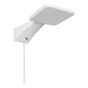 Imagem de Ducha Chuveiro Quadratta Eletrônico Branco 127V 5500W Zagonel