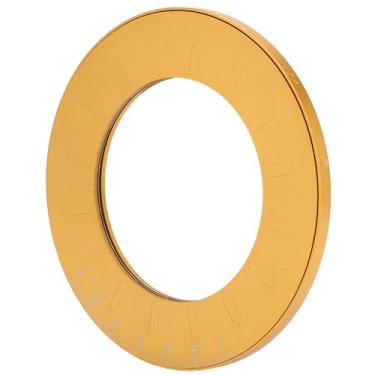 Imagem de Cosiki Ferramenta de Desenho Em Círculo Redondo de Metal, Régua de Desenho Profissional Ajustável para Designers e Arquitetos, Aço Inoxidável Dourado