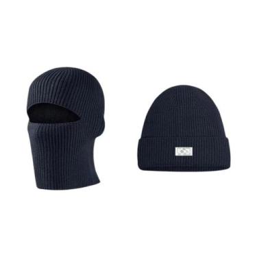 Imagem de Gorro Balaclava Unissex De Inverno, Máscara Quente Para O Rosto Inteir