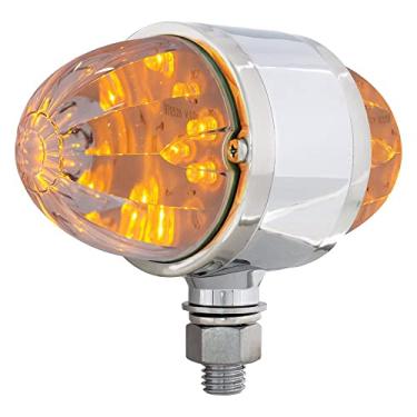 Imagem de United Pacific 37478 17 LED dupla função melancia luz dupla face - LED âmbar/lente transparente