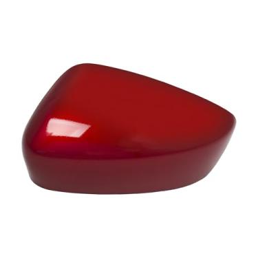 Imagem de Porta espelho retrovisor capa habitação acessórios do carro compatível com mazda 3 axela 2017-2018(Red Left)