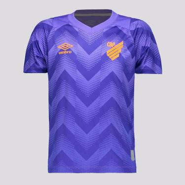 Imagem de Camisa Umbro Athletico Paranaense Goleiro 2024 Juvenil Roxa-Unissex
