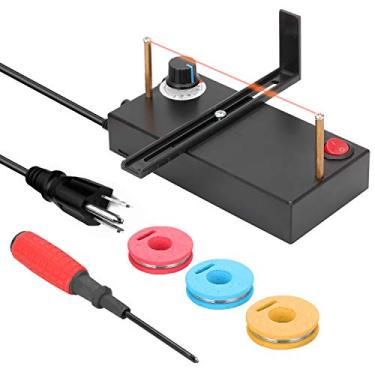 Imagem de Máquina de Corte Fita Quente para Uso Doméstico Ferramenta Manual DIY Corda Banda e Artesanato Aquecimento com Rápido Alta Eficiência Borda Suave Sem Degrau Após o Adequado Passador Trenzinho Nylon