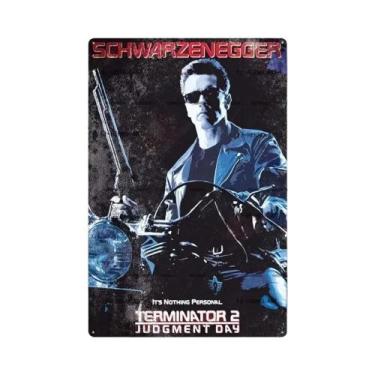 Imagem de Placa De Metal Vintage Clássica De Filmes Americanos, Decoração Retro 