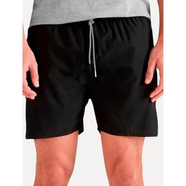 Imagem de Short Reserva D'Água Beachwear Liso Bazar Preto-Masculino