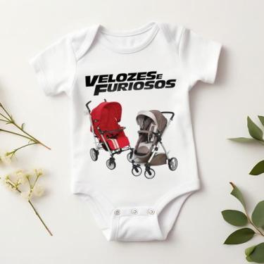 Imagem de Body Personalizado Bebê Velozes e Furiosos - ds, GG (9 a 12 Meses)
