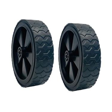 Imagem de oshhni 2x Rodas para Carrinho de Mão, Roda para Cortador de Grama, Roda com Pneu de 5" - Peças de Reposição para Equipamentos de Jardim e Paisagismo -