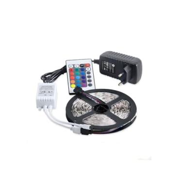 Imagem de Gaya Fita Led 5050 RGB 7.8W 12V 5M 200 Lúmens/M IP20