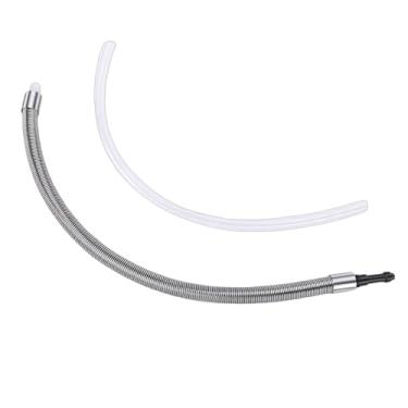 Imagem de TOPINCN Invólucro de Tubo de Leite de Aço Inoxidável, Compatível Com Máquina de café WE8 E6 D6 Z8 Z6, Mangueira de Tubo de Leite para Manutenção de Estação de café de Despensa de (Adaptador #11)