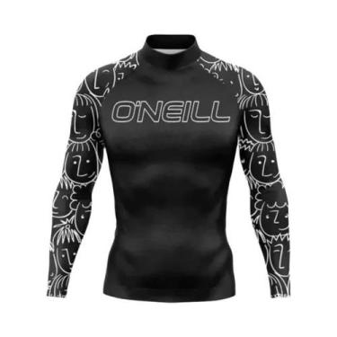 Imagem de Camisa De Surf Masculina De Manga Longa, Rashguard Com Proteção UV, Ro