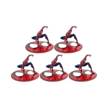 Imagem de Figuras De Ação Em PVC Do Marvel Comics: Homem De Ferro, Homem-Aranha,