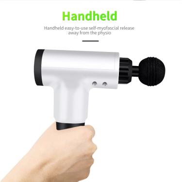Imagem de Massageador Miofascial Sem Fio Inteligente Facial Gun Bivolt - ideal para quem busca alívio muscular,
