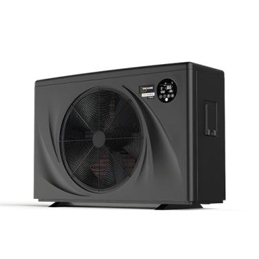 Imagem de Aquecedor de Piscina Inverter, Wi-Fi, 220V, Preto, Ultra Silencioso, 100.000L, Compressor Panasonic, 115x43x90cm