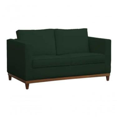 Imagem de Sofá Poltrona Aspen 2 Lugares 140cm Suede Verde - Fm