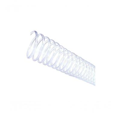 Imagem de Espirais P/ Encadernação Cristal 23Mm 140 Folhas 60 Und