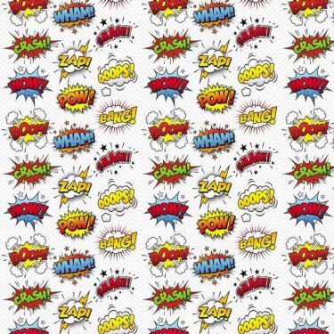 Imagem de Papel De Parede Wow Zap Pow Crash Smash Bang Ooops Wham Boom