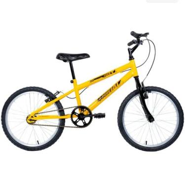 Imagem de Bicicleta Aro 20 MTB Boy Infantil Tridal - Tridal Bike, Amarelo