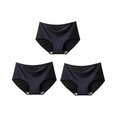 Imagem de Conjunto De Calcinhas Sem Costura De Cintura Baixa Para Mulheres, Ling