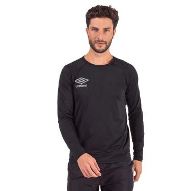 Imagem de Camisa Umbro Diamond Basic Manga Longa Masculina-Masculino