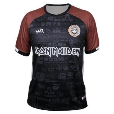 Imagem de Camiseta Wa Sport Masculino Iron Maiden Futebol Manga Curta-Masculino