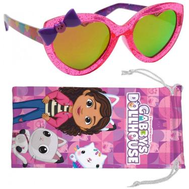 Imagem de Óculos de Sol Sun-Staches Gabbys Dollhouse: Estilosos, Confortáveis, Duráveis e com Proteção UV, Oficialmente Licenciados, 51mm, Rosa