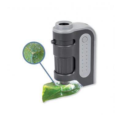 Imagem de Microscópio de Bolso Iluminado por LED Carson MicroBrite Plus 60x 120x MM 300