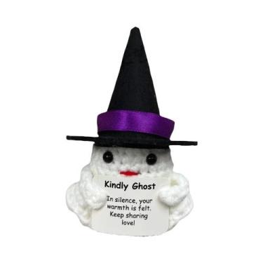 Imagem de Bonecos De Crochê De Vampiro E Fantasma Para Halloween, Pelúcia De Bol