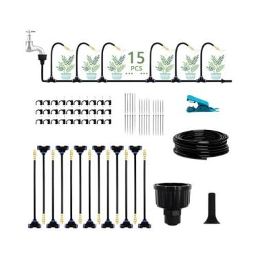 Imagem de Kit Universal DIY Para Irrigação E Resfriamento De Plantas Em Estufas 