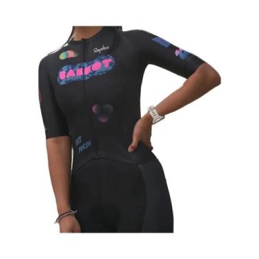 Imagem de Camiseta De Ciclismo Feminina De Secagem Rápida E Respirável Com Manga