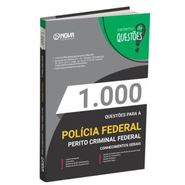 Imagem de Livro 1.000 Questões Gabaritadas PF - Perito Criminal Federal - Conhec