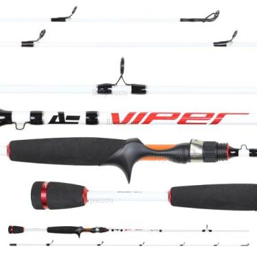 Imagem de Vara Para Carretilha Albatroz Viper 6'3" (1,90m) 6-14Lbs C632 - 2 Part
