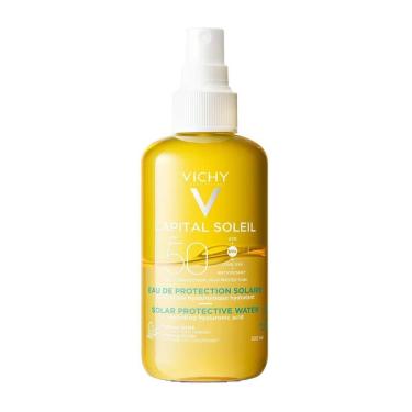 Imagem de Água Solar Protetora Hidratante Corporal Vichy - Capital Soleil Fps50 200ml-Unissex