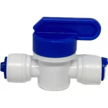 Imagem de Registro em Linha 1x4 para Mangueira Purificador de Água com Engate Rá