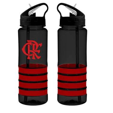 Imagem de : garrafa plástica 750ml times - flamengo - brasfoot