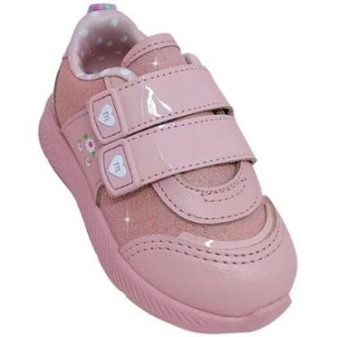 Imagem de Tênis Molekinha Meninas Lona Glitter Veneza Velcro Ajustável-Feminino