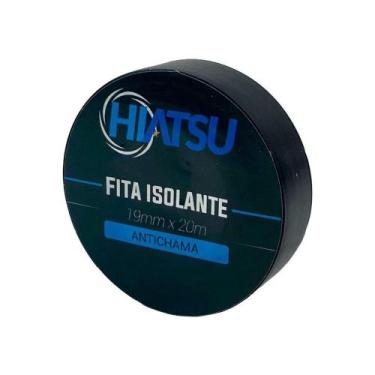 Imagem de Fita Isolante 0,13mmx19mmx20mt Preta Hiatsu único