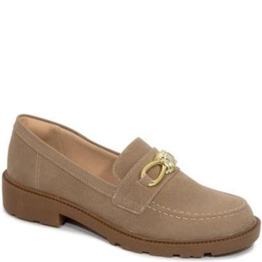 Imagem de Mocassim Feminino Tratorado Acamurçado Sapato Show 843016448-Feminino