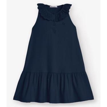 Imagem de Vestido Cotton Leve Trick Nick Azul, 1, Azul