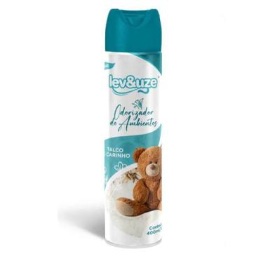 Imagem de Odorizador de Ambiente Talco e Carinho 400ml 180g - Lev&Uze