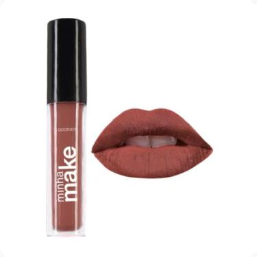 Imagem de Batom Líquido Flor de Cerejeira Longa Duração Matte Minha Make 3g ODOR