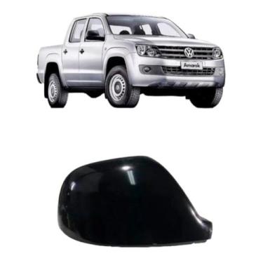 Imagem de Capa Superior Preta Lado Direito Retrovisor Amarok Metagal