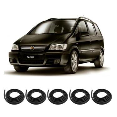 Imagem de Kit Borracha Vedação Das 4 Portas + Borracha Do Porta Malas Zafira - S