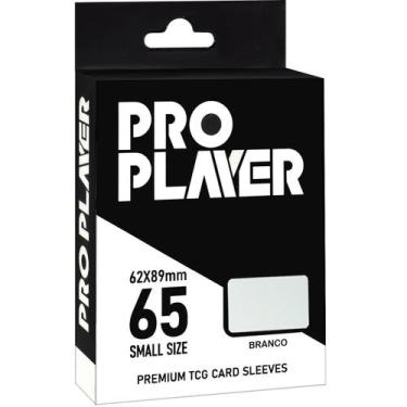 Imagem de Sleeves Small Premium Para Cartas Yugioh 65 Shield Pro Player, Branco