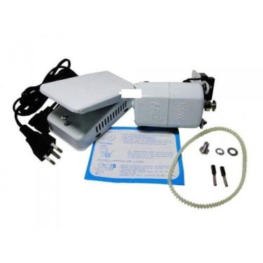 Imagem de Kit 10 Motores BRANCO  Maquina Costura Doméstica Completo-, 220V, Bran