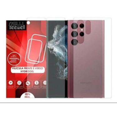 Imagem de Película Gel Hidrogel Frente e Verso Hd Anti Impacto Para Samsung  Gal