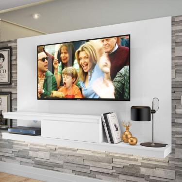 Imagem de Painel para TV até 50 Polegadas 1 Gaveta Kd1601 Home Quiditá Branco